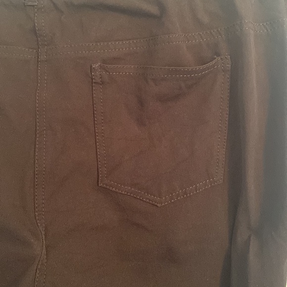 Brown Wide Leg Pants - Picture 6 of 8